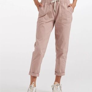 Vuori vintage ripstop pants in dogwood.